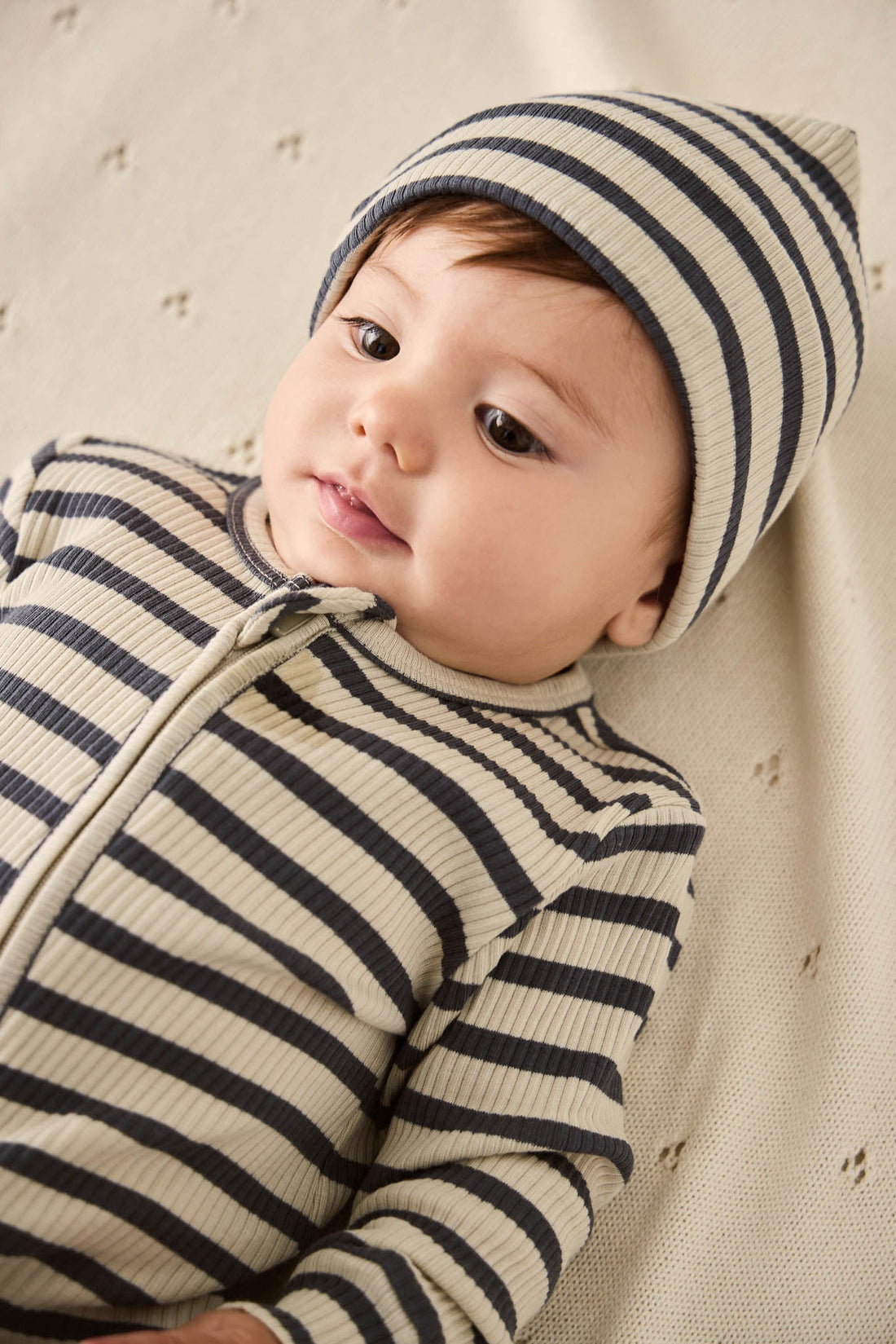 Organic Cotton Modal Gracelyn Onepiece - Cassava/Arctic Childrens Onepiece from Jamie Kay Australia