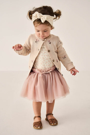 Classic Tutu Skirt - Powder Pink Childrens Skirt from Jamie Kay Australia