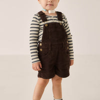 Casey Cord Short Overall - Bear Childrens Overall from Jamie Kay Australia