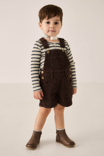 Casey Cord Short Overall - Bear Childrens Overall from Jamie Kay Australia