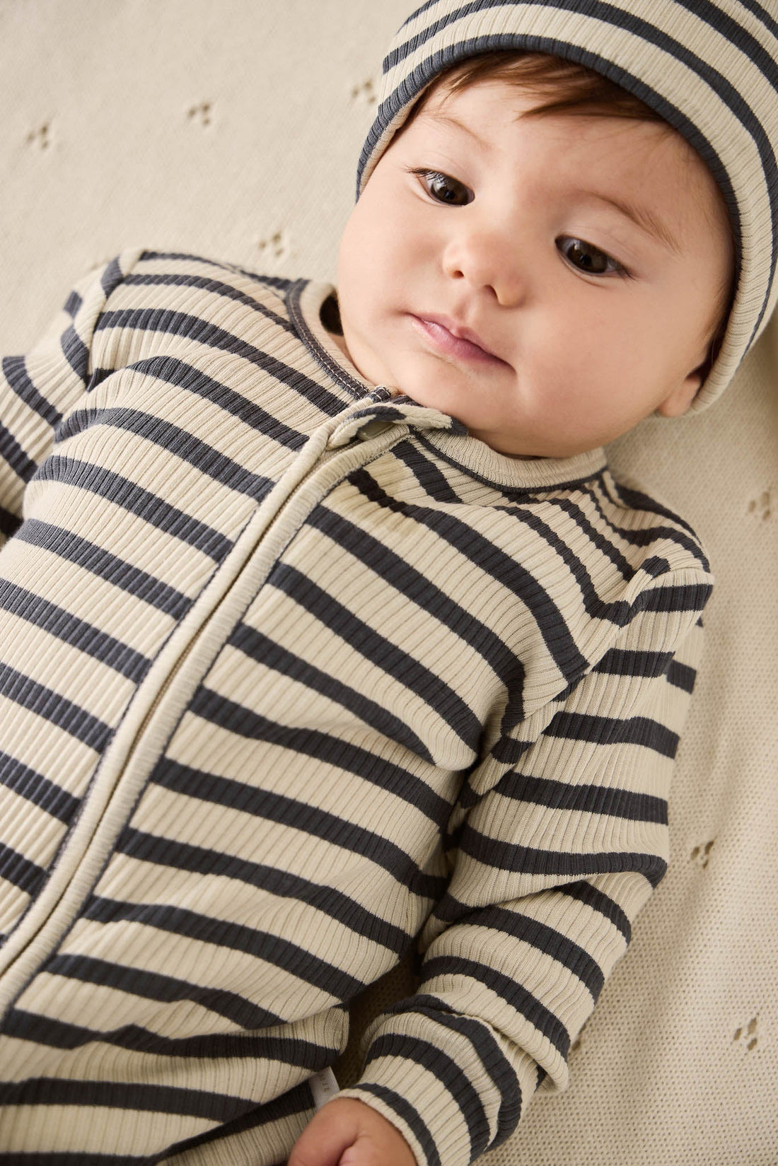 Organic Cotton Modal Gracelyn Onepiece - Cassava/Arctic Childrens Onepiece from Jamie Kay Australia