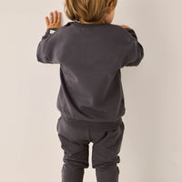 Organic Cotton Damien Sweatshirt - Arctic Childrens Sweatshirt from Jamie Kay Australia