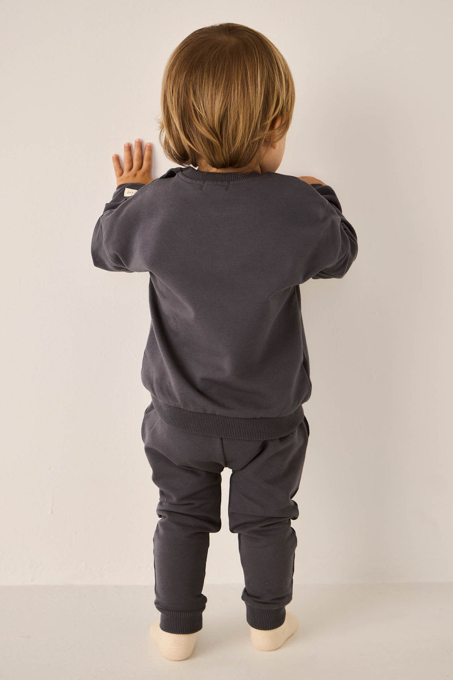 Organic Cotton Damien Sweatshirt - Arctic Childrens Sweatshirt from Jamie Kay Australia