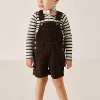 Casey Cord Short Overall - Bear Childrens Overall from Jamie Kay Australia