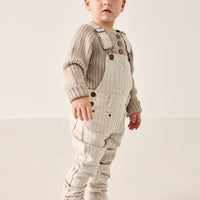 Arlo Overall - Cassava/Soft Clay Childrens Overall from Jamie Kay Australia