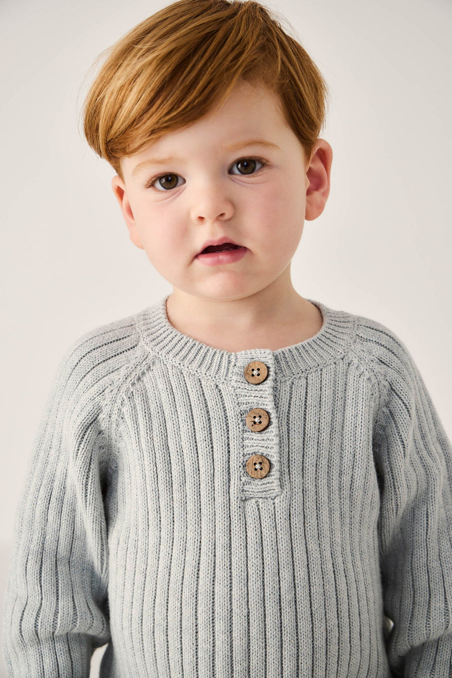 Xander Jumper - Ocean Spray Marle Childrens Jumper from Jamie Kay Australia