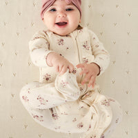 Pima Cotton Lilian Headband - Vintage Rose Childrens Headband from Jamie Kay Australia