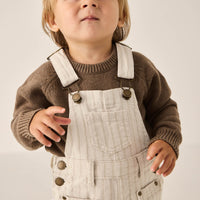 Arlo Overall - Cassava/Soft Clay Childrens Overall from Jamie Kay Australia