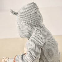 OG Bear Knit - Ocean Spray Fleck Childrens Cardigan from Jamie Kay Australia