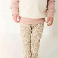 Organic Cotton Everyday Legging - Kitty Chloe Childrens Legging from Jamie Kay Australia