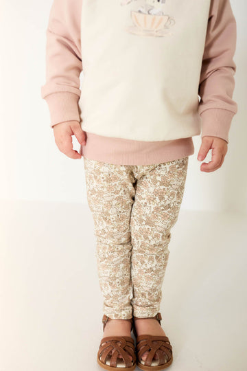 Organic Cotton Everyday Legging - Kitty Chloe Childrens Legging from Jamie Kay Australia