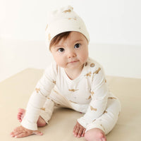 Organic Cotton Everyday Legging - Lenny Leopard Cloud Childrens Legging from Jamie Kay Australia