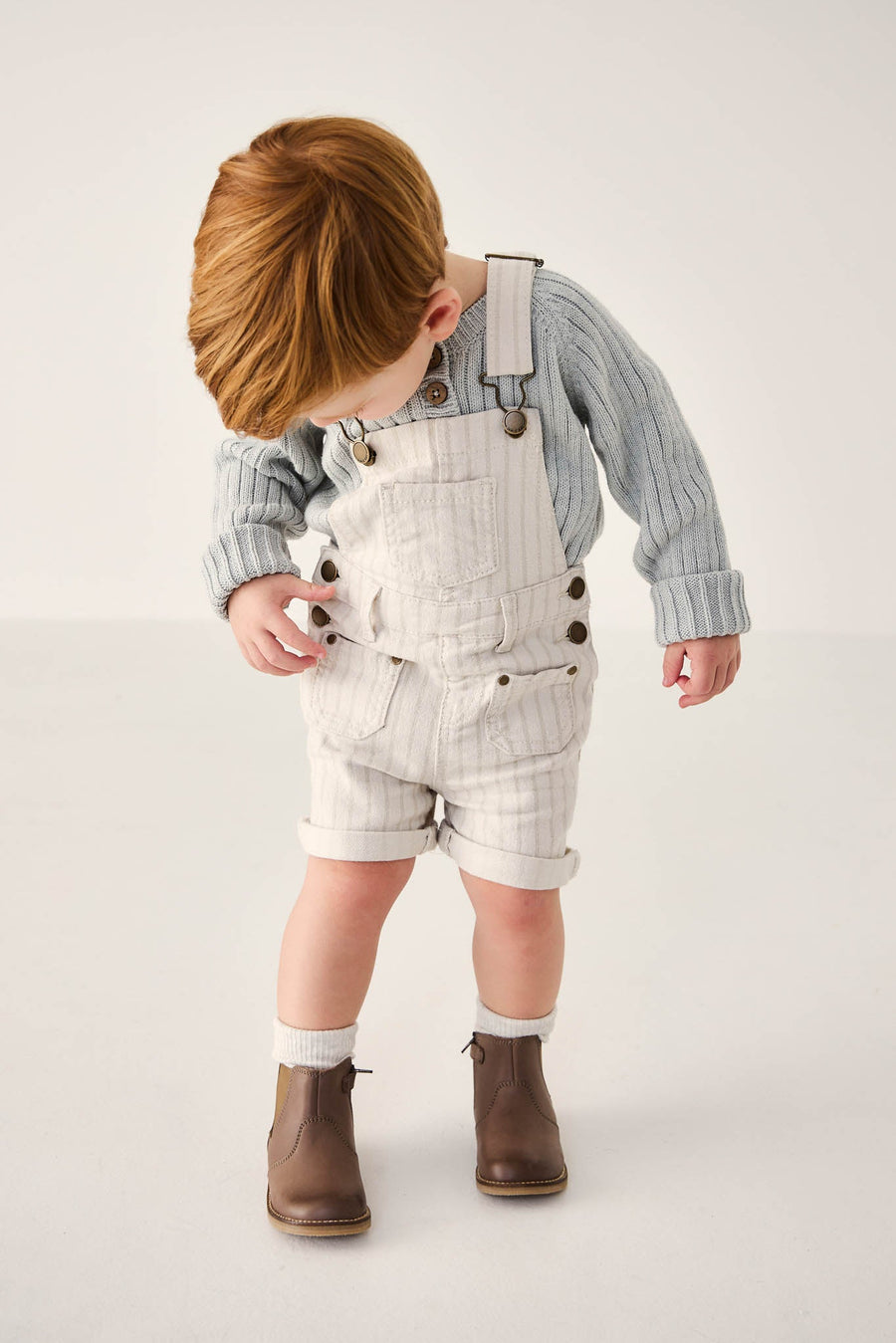 Leather Boot with Elastic Side - Bear Childrens Footwear from Jamie Kay Australia