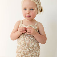 Organic Cotton Singlet - Kitty Chloe Childrens Singlet from Jamie Kay Australia