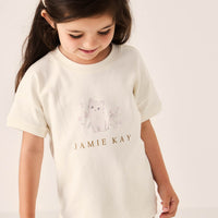 Pima Cotton Mimi Top - Kitty Parchment Childrens Top from Jamie Kay Australia