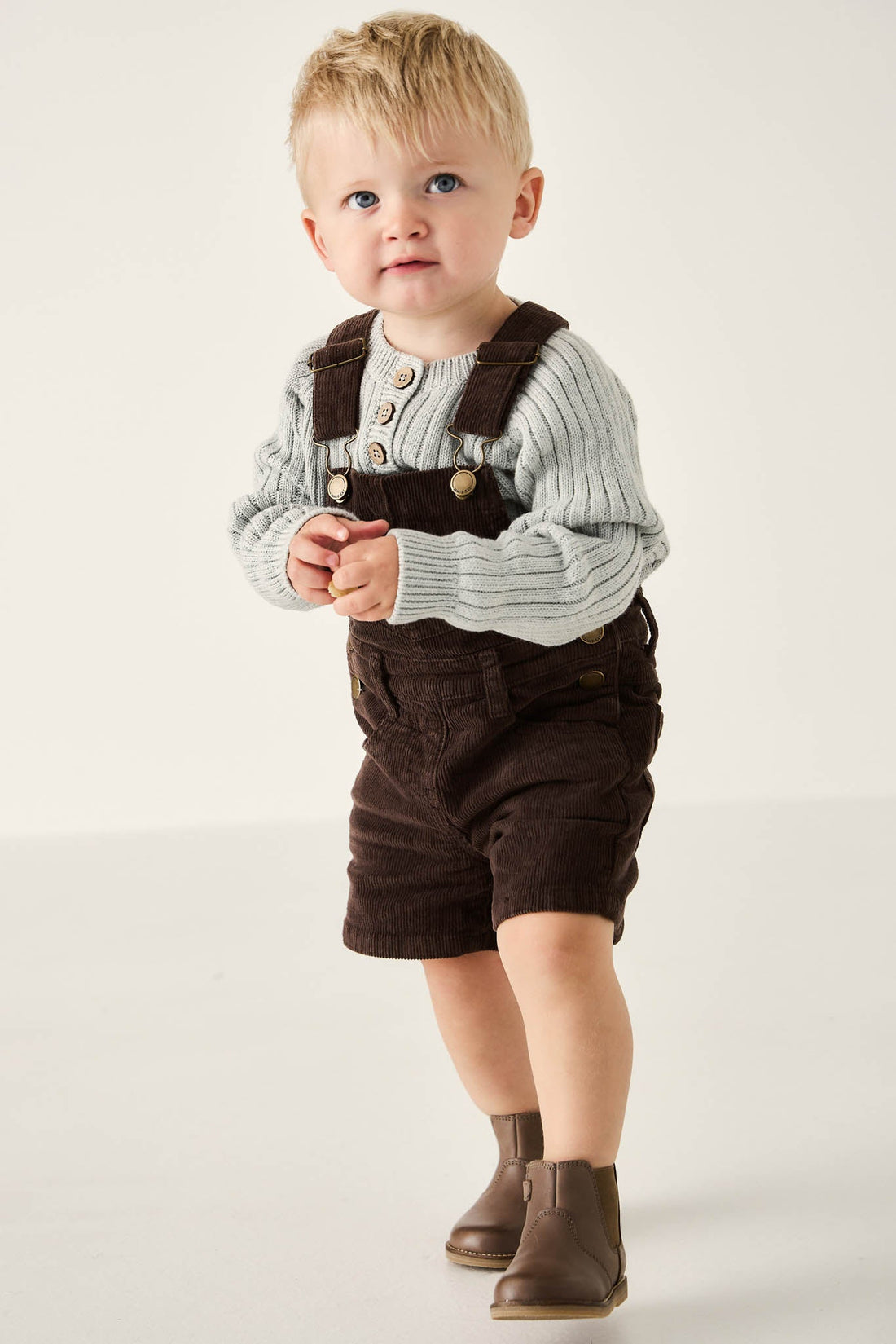 Leather Boot with Elastic Side - Bear Childrens Footwear from Jamie Kay Australia