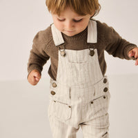 Arlo Overall - Cassava/Soft Clay Childrens Overall from Jamie Kay Australia