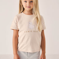 Pima Cotton Mimi Top - Kitty Shell Childrens Top from Jamie Kay Australia