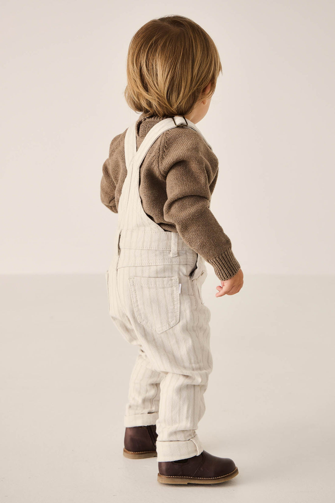 Arlo Overall - Cassava/Soft Clay Childrens Overall from Jamie Kay Australia