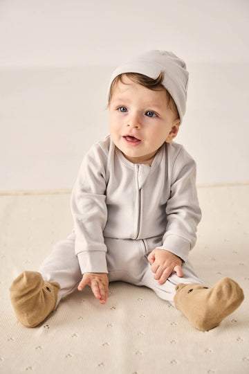 Pima Cotton Frankie Zip Onepiece - Country Mist Childrens Onepiece from Jamie Kay Australia