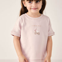 Pima Cotton Mimi Top - Gilly Violet Tint Childrens Top from Jamie Kay Australia