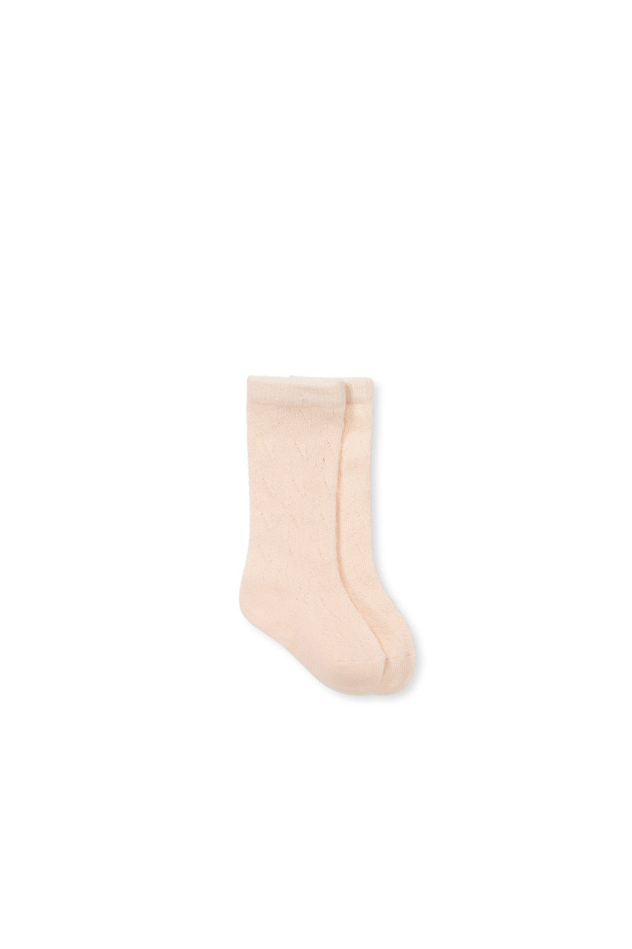 Lillian Knee High Sock - Boto Pink Childrens Sock from Jamie Kay Australia