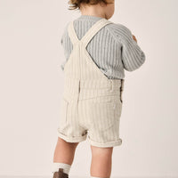 Casey Short Overall - Cassava/Soft Clay Childrens Overall from Jamie Kay Australia