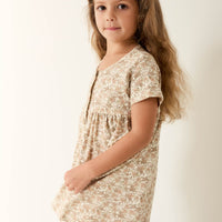 Organic Cotton Lola Dress - Kitty Chloe Childrens Dress from Jamie Kay Australia