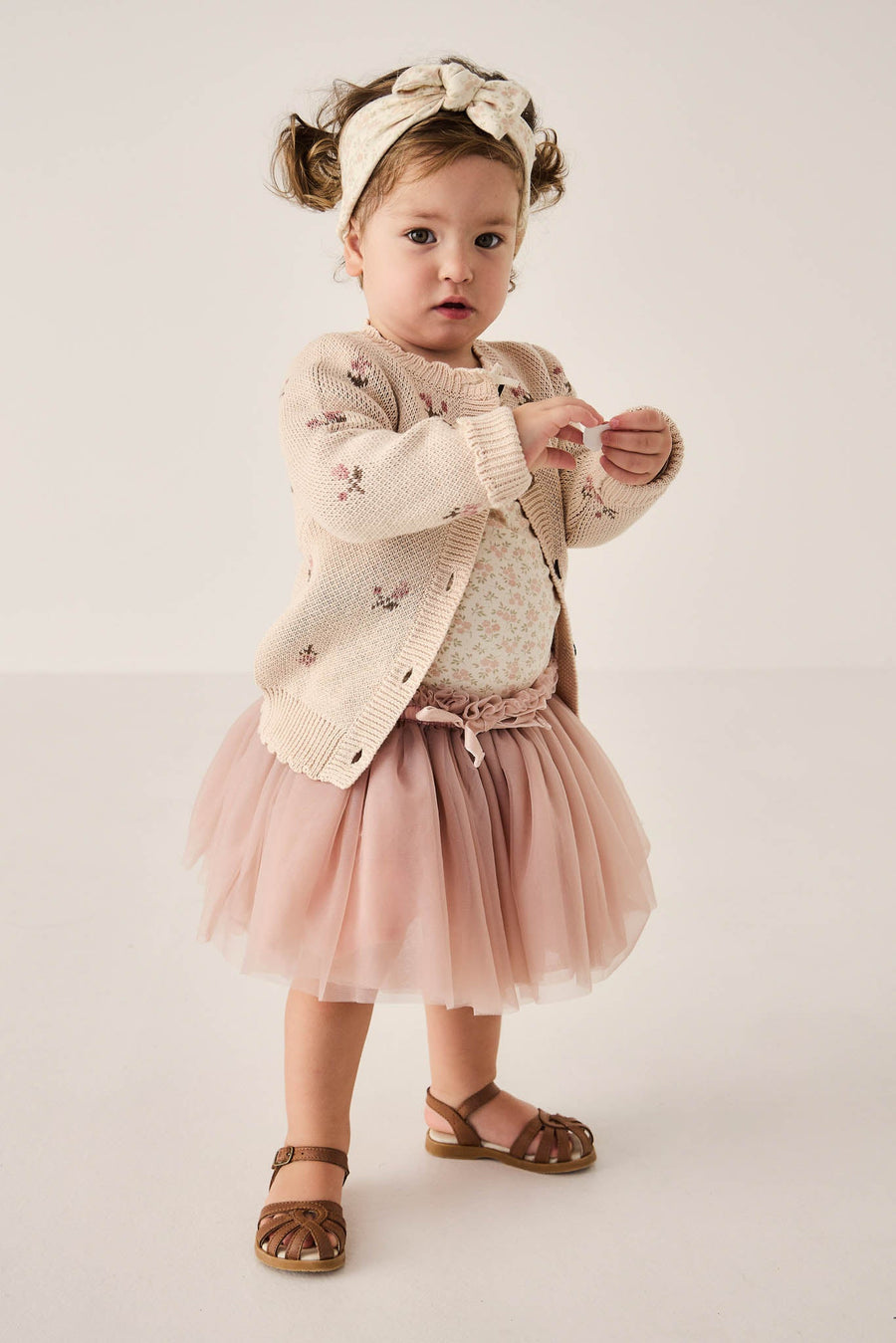 Classic Tutu Skirt - Powder Pink Childrens Skirt from Jamie Kay Australia