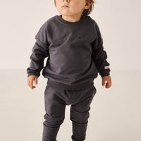 Organic Cotton Damien Sweatshirt - Arctic Childrens Sweatshirt from Jamie Kay Australia