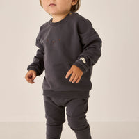 Organic Cotton Morgan Track Pant - Arctic Childrens Pant from Jamie Kay Australia