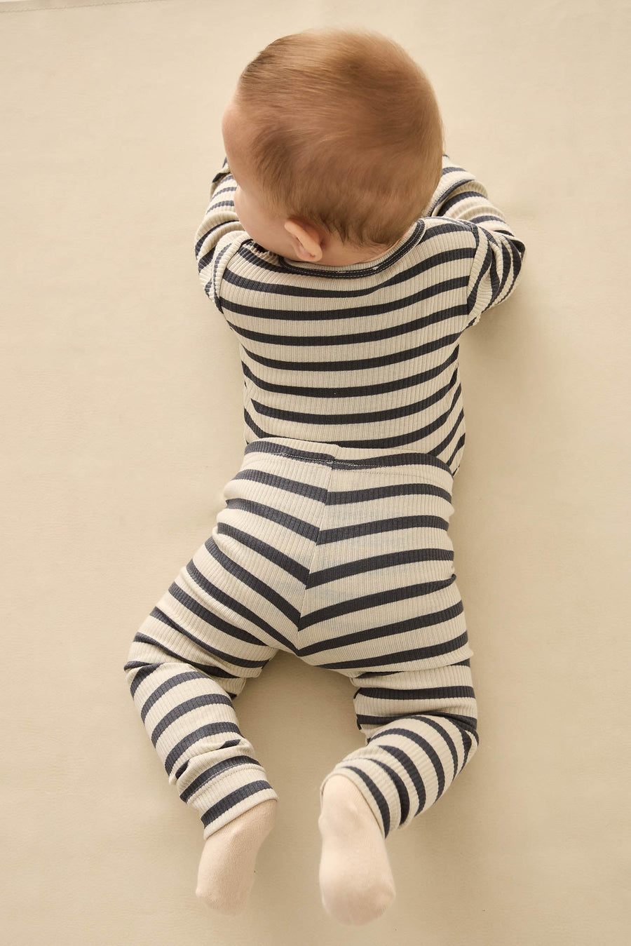 Organic Cotton Modal Everyday Legging - Cassava/Arctic Childrens Legging from Jamie Kay Australia