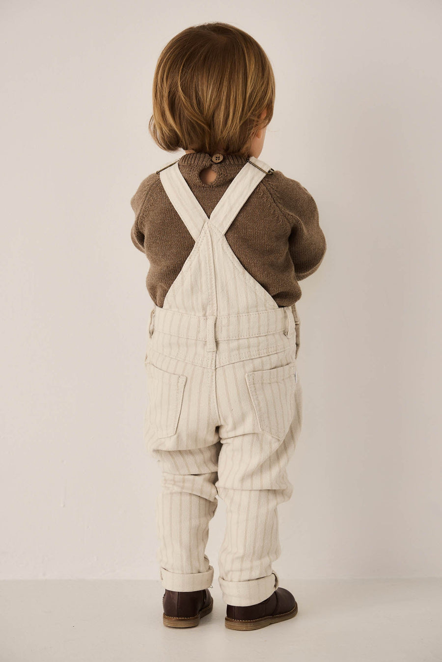 Arlo Overall - Cassava/Soft Clay Childrens Overall from Jamie Kay Australia