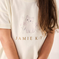 Pima Cotton Mimi Top - Kitty Parchment Childrens Top from Jamie Kay Australia