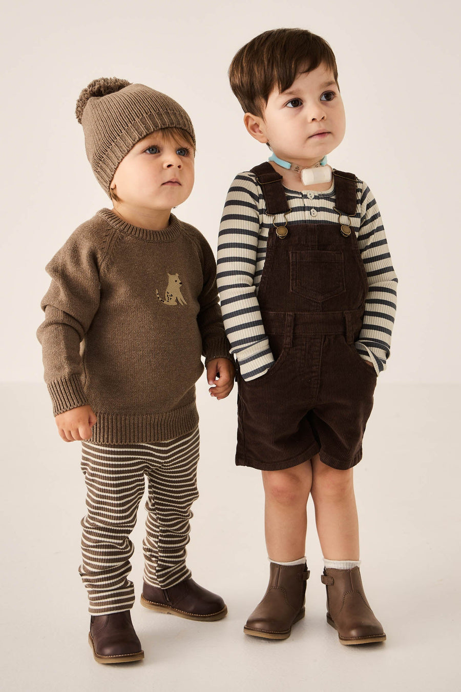 Casey Cord Short Overall - Bear Childrens Overall from Jamie Kay Australia