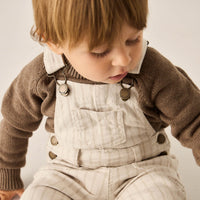 Arlo Overall - Cassava/Soft Clay Childrens Overall from Jamie Kay Australia