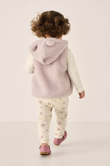 Organic Cotton Everyday Legging - Lauren Floral Tofu Childrens Legging from Jamie Kay Australia