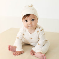 Organic Cotton Everyday Legging - Lenny Leopard Cloud Childrens Legging from Jamie Kay Australia