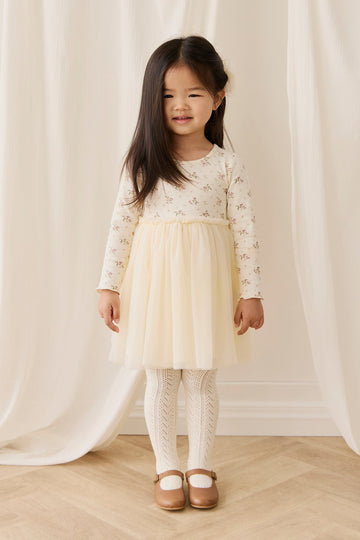 Anna Dress - Thelma Egret Childrens Dress from Jamie Kay Australia