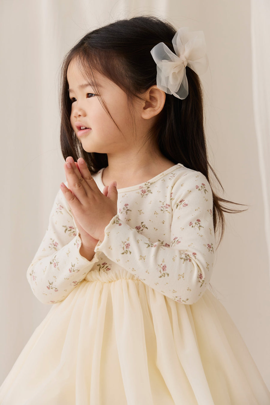 Anna Dress - Thelma Egret Childrens Dress from Jamie Kay Australia