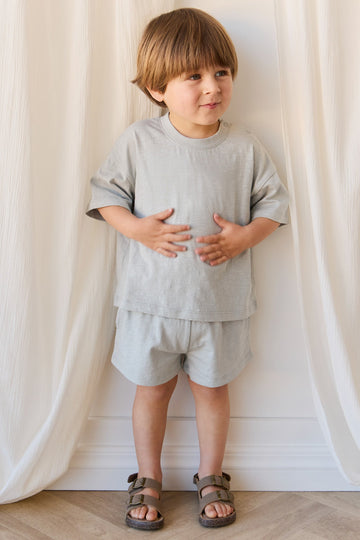 Organic Cotton Leith Short - Shoreline Childrens Short from Jamie Kay Australia