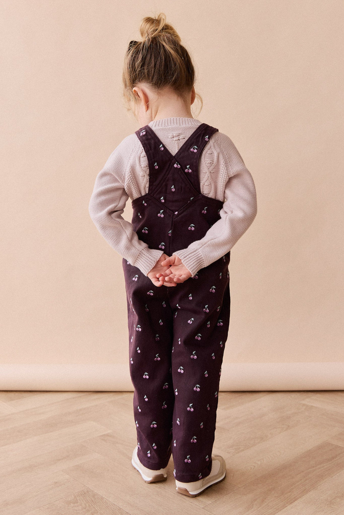Sophia Jumper - Soft Misty Rose Childrens Jumper from Jamie Kay Australia