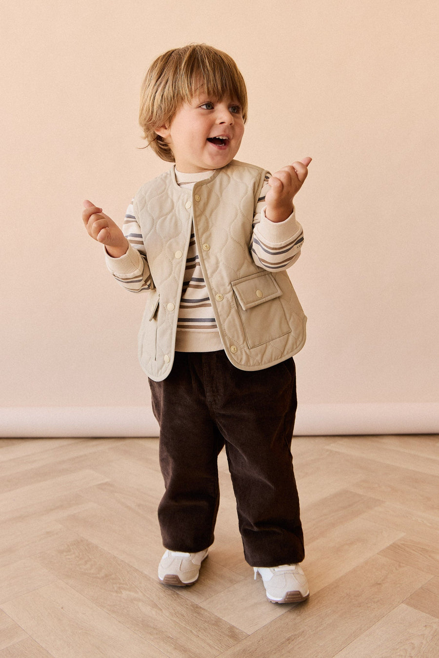 Romeo Pant - Dark Coffee Childrens Pant from Jamie Kay Australia