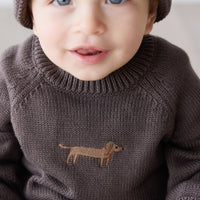 Ethan Jumper - Wolf Basil Childrens Jumper from Jamie Kay Australia