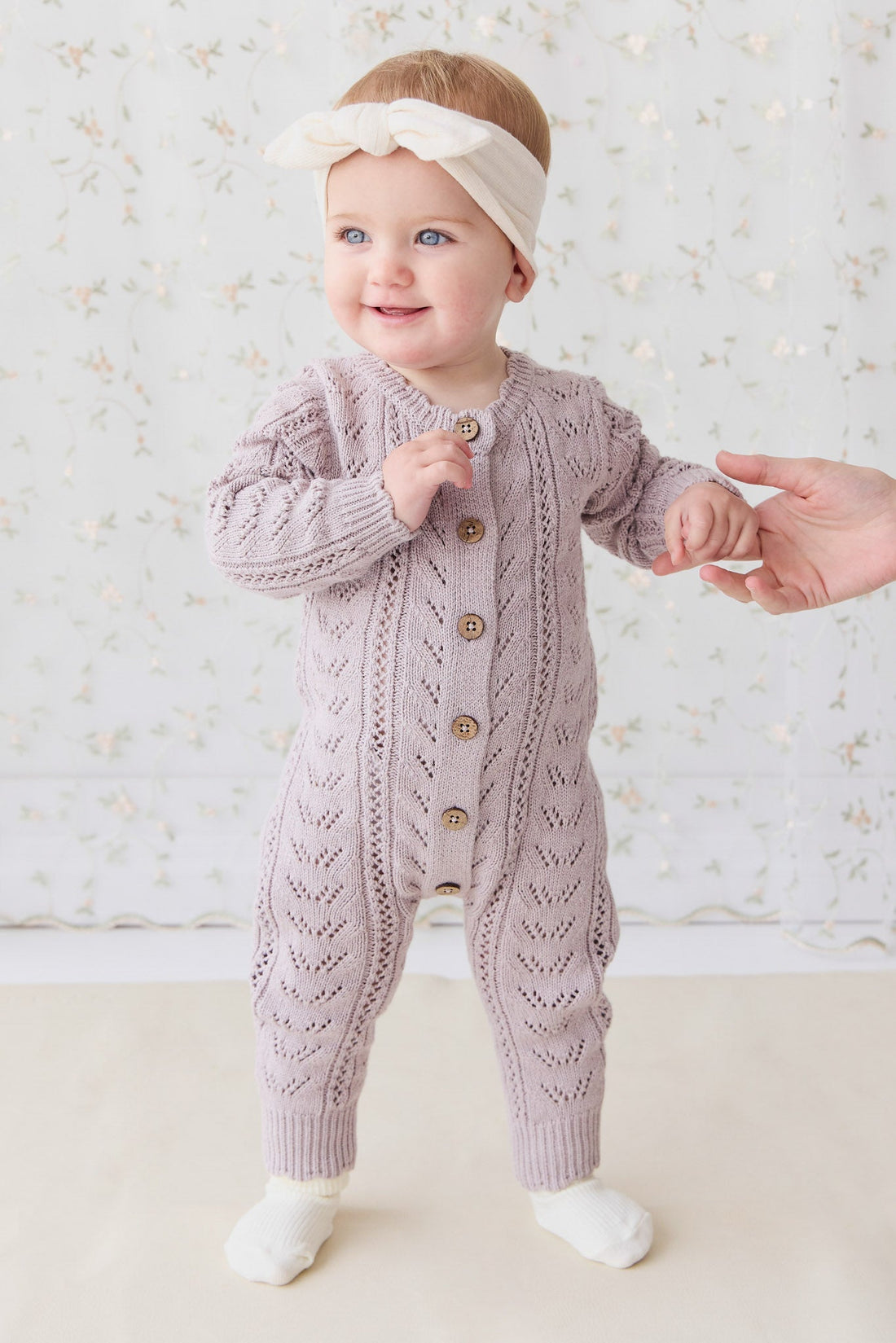 Nolah Onepiece - Lavender Marle Childrens Onepiece from Jamie Kay Australia