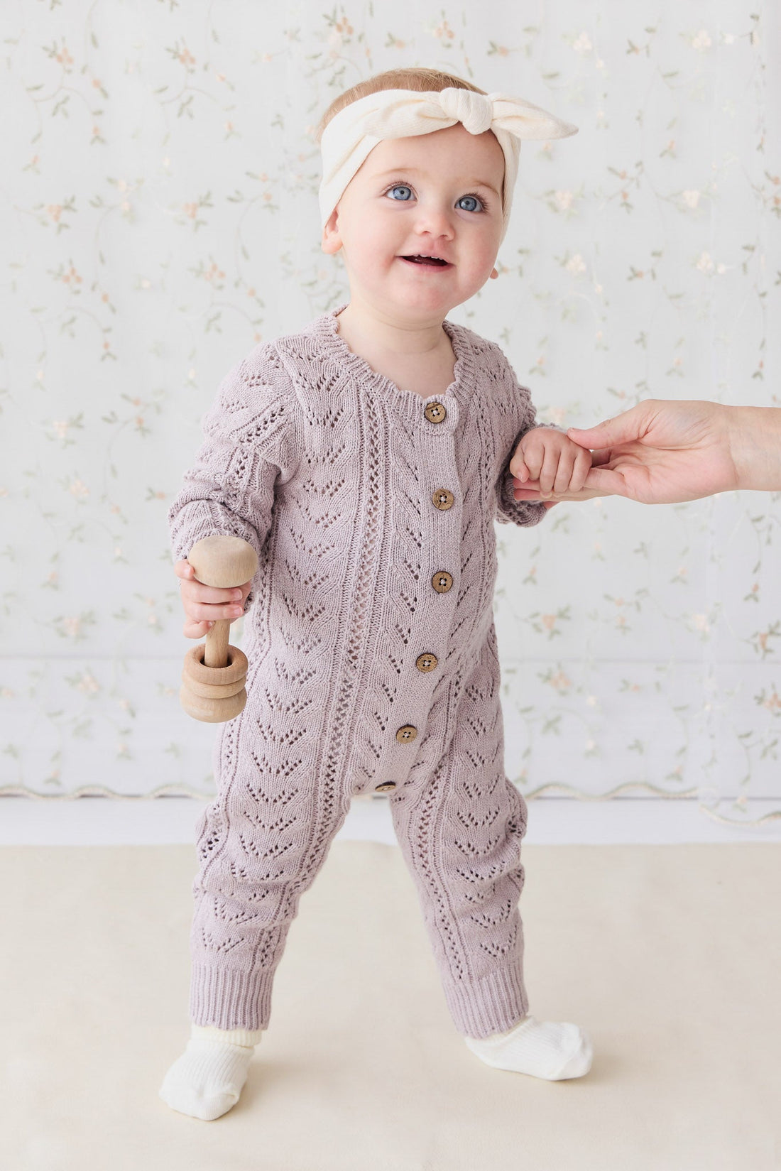 Nolah Onepiece - Lavender Marle Childrens Onepiece from Jamie Kay Australia