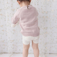 Audrey Knitted Jumper - Strawberry Childrens Jumper from Jamie Kay Australia