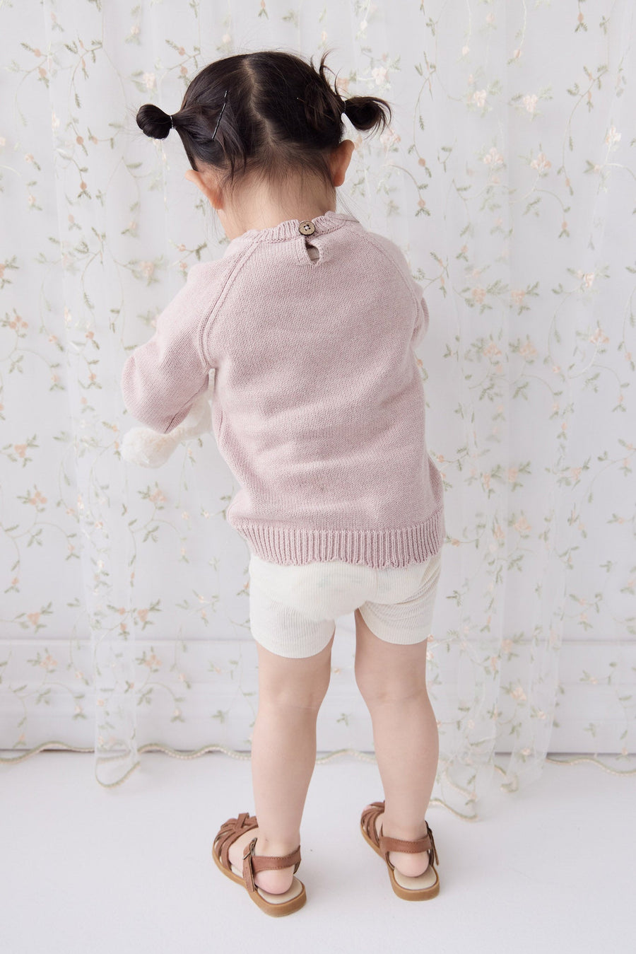 Audrey Knitted Jumper - Strawberry Childrens Jumper from Jamie Kay Australia