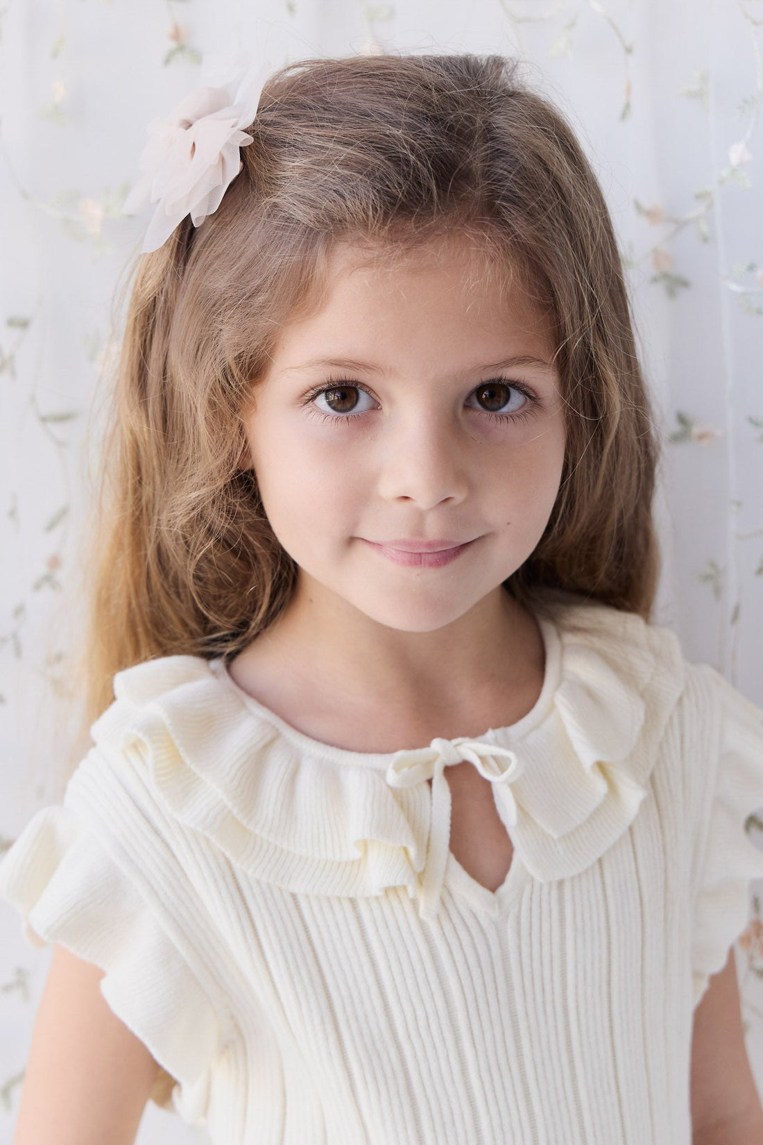 Lilah Top - Parchment Childrens Top from Jamie Kay Australia