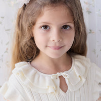 Lilah Top - Parchment Childrens Top from Jamie Kay Australia